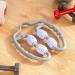 Buy Innovagoods Multifunctional Muscle Self-Massage Device - 4 Pressure Point Rolls for Sports & Fitness - Flexible Design - Gray - Buy Online on GoSupps.com