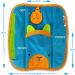Trunki SnooziHedz Seat Belt Pads for Kids - Blue | Comfy Children's Seatbelt Cover for Car Seats and Pram - Buy Online on GoSupps.com