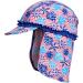 Playshoes Girls' Hat Swimming Cap Violet with UV Protection Swimming Cap 51 41 - Multicoloured