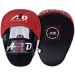 ARD Boxing Focus Target Mitts Hook & Jab Punching Pads MMA Thai Strike Kick Shield Training Red