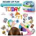 22,000 5mm Fuse Beads Kit with 100 Patterns, Pegboards, Tweezers - Perler Beads Compatible - Craft Beads Set with Storage - 20 Colors - Buy Online on GoSupps.com