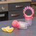 100% BPA-Free Fruit Teat Pacifier for Babies - Ideal for 3-6 Months | Pink Fruit & Vegetable Feeder - Buy Online on GoSupps.com