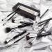 Oscar Charles 12-Piece Professional Make-Up Brush Set | Silver Face & Eye Brushes for Flawless Makeup - Buy Online on GoSupps.com