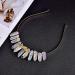 Natural Crystal Quartz Moon Headband - Raw Gemstone Moon Crown for Women - Buy Online on GoSupps.com