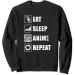 Kawaii Manga Japanese Ramen Noodles Foodie Otaku Anime Sweatshirt