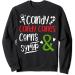 Elf Food Group Candy Candy Canes Corn & Syrup Christmas Sweatshirt