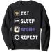Ramen Noodles Japanese Ramen Eat Sleep Anime Repeat Anime Sweatshirt