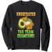 Undefeated Tag Team Champions Avocado Guacamole Fruits Vegan Sweatshirt