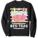 Kawaii Boba Bes-Teas Besties Best Friends Bubble Tea Sweatshirt