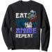 Otaku Kawaii Japanese Ramen Noodles Waves Manga Foodie Anime Sweatshirt