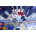 Pendleton Women's Moc Socks - Medium Glacier Stripe | White - Buy Online on GoSupps.com