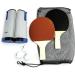 Pro Impact Table Tennis Ping Pong Set - Portable 2 Player Set with Travel Bag & Net for Indoor/Outdoor Fun - Buy Online on GoSupps.com