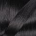 Hair2Heart Microring Extensions - 50 Strands Human Hair Straight 40cm - #1 Black - Premium Quality for Seamless Volume - Buy Online on GoSupps.com