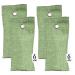 Biped Fresh!Shoe pillows with bamboo activated carbon against an outer smell - natural shoe dryer for unpleasant smelling shoes and sports bags (4x75g) odor neutralizer Z2811 (4 pieces green) 4x green