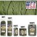 Tough-Grid 750lb Paracord - Genuine Mil Spec Type IV 750lb Paracord - US Military Approved - Camo Green 50ft - Buy Online on GoSupps.com