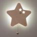 Bo Babys ONLY - Star Baby Wall Lamp | Night Lamp for Children's Room | Battery Operated Paintable FSC Quality Wood | 25 000 Hour Lifetime - Buy Online on GoSupps.com