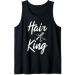 Men's Barber Hair King Hair Clipper Gift Idea Barber Shop Tank Top