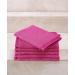 De Witte Lietaer Contessa Luxe Face Cloth Cotton Magenta 16x22 cm Set of 6 - Soft and Absorbent Cotton Face Towels - Buy Online on GoSupps.com