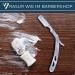 Van de Boos Razor Set - Chrome Stainless Steel Beard Knife & 100 Derby Blades for Precise Wet Shaving - Buy Online on GoSupps.com