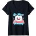 Womens Dental Floss Dental Floss Dental Flosser Orthodontic V-Neck T-Shirt