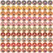 Crave Beverages Flavored Coffee Pods Sampler, Compatible with 2.0 K-Cup Brewers, Assorted Variety Pack, 100 Count Assorted Variety Pack 100 Count (Pack of 1)