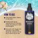 the shave factory Ocean - Sea Salt Spray Salt Water Spray Hair Salt Spray for Hair Volume Spray Texture Spray Hair (1 x 250 ml (8.45 Floz)) - Buy Online on GoSupps.com