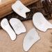 Gua Sha Scraping Massage Tool Jade Set Facial Back Massager for Physical Therapy Reduce Muscle Pain Tendon Scraper Myofascial Release & Breaking Scar Tissue (Titanium, 5 Piece Set) Titanium 5 Piece Set