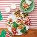 Holiday Fun Baking Set: Gingerbread Man & Tree Cookie Kit with Pre-Baked Cookies, Candies, Fondant, Icing, Decorating Bags, Tips, and Holiday Stickers - Buy Online on GoSupps.com