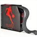 FlexU Kinesiology Tape - 140 Pre-Cut Strips - Sports Therapy Support - Latex-Free - Black - Buy Online on GoSupps.com