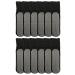 Yacht & Smith 12 Pairs Of Loose Fit Gripper Bottom Diabetic Non-Skid Slipper Black Socks  Grippy Hospital Sock  Wholesale Bulk (12 Pairs Men Gripper Socks  One Size)