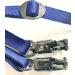 Majestic Ally Pack of 2 Double Thick Trailer Tie for Horse Haulage with Adjustable Buckle Panic Snap and Bull Snap 1 Inch by 36 Inch (Black) - Buy Online on GoSupps.com