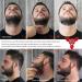 BEARD NINJA Beard Shaping Tool - Lineup & Edging Template for Goatee, Mustache, Neckline - Red - Buy Online on GoSupps.com
