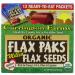 Carrington Farms Organic Ground Milled Flax Seed, 12 Count Easy Serve Packet