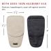 Astropic Large Silk Eye Flaps for Adults & Children - Vintage Khaki Pack of 2 | Comfortable Eye Covers for Total Eye Protection - Buy Online on GoSupps.com