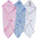 Soft Absorbent Baby Hooded Bath Towel | Newborn Essentials | White 75x78 cm - Pack of 1 - Buy Online on GoSupps.com