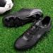 DREAM PAIRS Men's Firm Ground Soccer Cleats - Size 7, Black/Grey - Buy Online on GoSupps.com