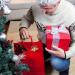 100 Large Christmas Gift Tags with Ribbon - Personalized Holiday Labels | Glitter Foil Designs for Easy Writing | Perfect for Packages - Buy Online on GoSupps.com