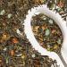 Wellness Tea 100g - Stress Relief & Anxiety Detox - Anti Inflammatory Diet - Green Tea Turmeric Ginger Spirulina Mango Passion Fruit Papaya - Buy Online on GoSupps.com