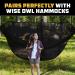 Wise Owl Outfitters Hammock Bug Net - Premium Waterproof Mesh Netting with Double-Sided Zipper for Hammocks - Essential Camping Gear in Black - Buy Online on GoSupps.com