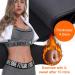 Mermaid's Mystery Waist Trimmer Belt for Women Men - Black, Size M (31-42) - Sport Sweat Workout Body Shaper Sauna - Buy Online on GoSupps.com