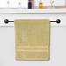 Talvania Luxury Bath Towels Set of 4 - 100% Ring Spun Cotton 650 GSM | Ideal for Pool, Spa & Bathrooms | Beige - Buy Online on GoSupps.com