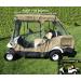 4 Person Golf Cart Driving Enclosure Cover with 4-Sided Transparent Windows - Grey or Taupe - Buy Online on GoSupps.com