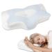 Pillows for Sleeping - XTX Memory Foam Pillow, Cervical Pillow for Neck and Shoulder Pain Relief, Ergonomic Orthopedic Contour Support Pillow for Side Sleepers, Back and Stomach Sleepers Blue 23.4"X13.6"X4.3"