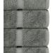 Chakir Turkish Linens Luxury Spa 6-Piece Towel Set - Premium Turkish Cotton - Gray - Buy Online on GoSupps.com