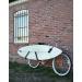 MBB Shortboard Bicycle Surfboard Rack | Compatible with Shortboards, Boogie Boards, Snowboards | Quick Release Bars | Moved By Bikes - Buy Online on GoSupps.com