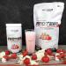 Best Body Nutrition Gourmet Pro Protein Shake - Strawberry Cream 1kg | 4-Component Blend: Casein Whey Concentrate Isolate & Egg Bar - International Shipping Available - Buy Online on GoSupps.com