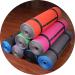BalanceFrom 2/5-Inch Extra Thick Anti-Slip Exercise Yoga Mat - Purple - Buy Online on GoSupps.com