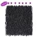 Faux Locs Crochet Hair 18 inch 7 Packs Natural Butterfly Goddess Locs for Black Women - 1B - Buy Online on GoSupps.com