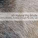 Redecker Thermowood Premium Bath Brush with Firm Pig Bristles - 17-3/4 Inches - Buy Online on GoSupps.com
