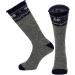 Clootess Unisex Long Over-The-Calf Thermal Ski Socks - Grey - Medium (37-42 EUR) - Buy Online on GoSupps.com